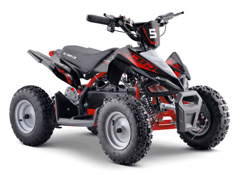 Quad 800W E-Speedy BW6 Rouge